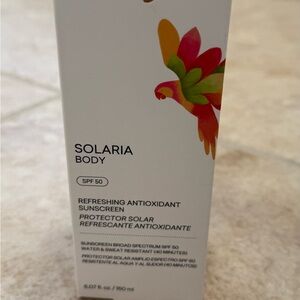 Solaria Body SPF 50 Refreshing Antioxidant Sunscreen - White